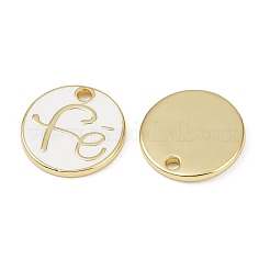 Brass Enamel Charms&nbsp;KK-R224-04G