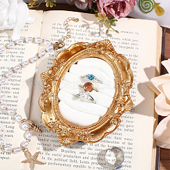 Retro Resin Oval Ring Display Stand&nbsp;AJEW-WH0410-477