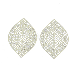 430 Stainless Steel Filigree Pendants&nbsp;X-STAS-S108-12C