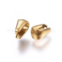 Ion Plating(IP) 304 Stainless Steel Snap on Bails&nbsp;STAS-P214-06G