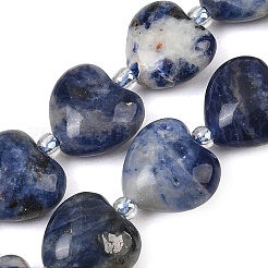 Natural Sodalite Beads Strands&nbsp;G-B022-36C-A