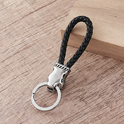 Braided PU Leather Keychains&nbsp;RO3493