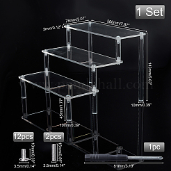 Acrylic Multi-Storey Display Rack&nbsp;AJEW-WH0245-74