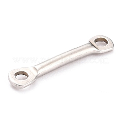 Tarnish Resistant 201 Stainless Steel Links Connectors&nbsp;STAS-B011-01C-P