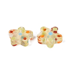 Handmade Lampwork Beads Strands&nbsp;LAMP-N038-05E