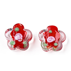 Handmade Bumpy Lampwork Beads&nbsp;LAMP-N024-04B
