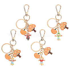 Halloween Alloy Enamel Pendant Decoration&nbsp;KEYC-YW00162-01