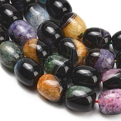 Natural Agate Beads Strands&nbsp;GG-L001-J01-01A