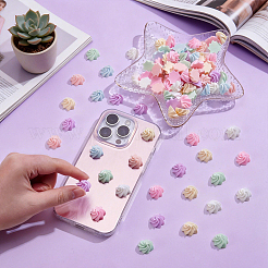 120Pcs Resin Cabochons&nbsp;MRMJ-GA0001-30