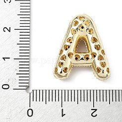 Brass Micro Pave Cubic Zirconia Pendants&nbsp;KK-Z108-01G