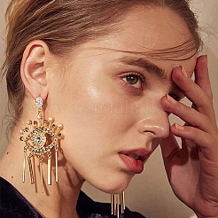 10Pcs Brass Clear Cubic Zirconia Stud Earring Findings&nbsp;KK-BC0008-76