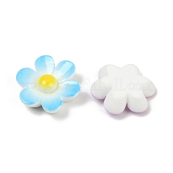 Opaque Resin Enamel Cabochons&nbsp;CRES-D308-11