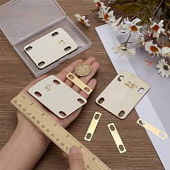 3Pcs Wooden Guitar Neck Shims&nbsp;AJEW-FG0007-90