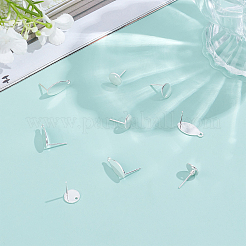 304 Stainless Steel Stud Earring Findings&nbsp;STAS-UN0017-06S