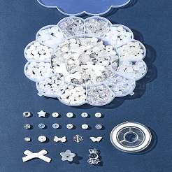 DIY Acrylic & ABS Plastic Beads Bracelets Jewelry Making Kits&nbsp;DIY-FS0007-27