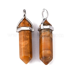 Natural Crazy Agate Pointed Pendants&nbsp;G-M378-01P-A36