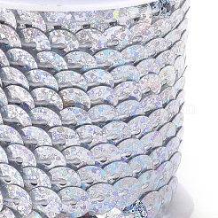 Eco-Friendly Plastic Paillette Beads&nbsp;PVC-Q092-6mm-P50112
