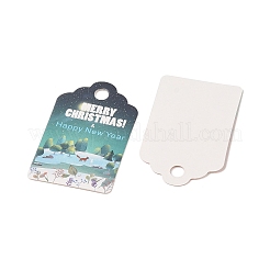 50Pcs Christmas Theme Paper Printed Gift Tags&nbsp;CDIS-H007-08