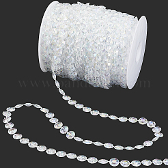1Roll AB Color Butterfly ABS Plastic Beads Ribbons&nbsp;OCOR-SP0001-24