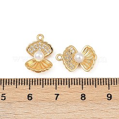 Brass Micro Pave Cubic Zirconia Pendants&nbsp;X1-KK-F902-06B-G