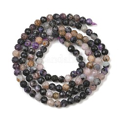 Natural Charoite Beads Strands&nbsp;GG-CBA1497-A01-3mm