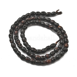 Carved Wood Beads Strands&nbsp;WOOD-Q060-03A