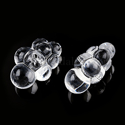 Transparent Acrylic Beads&nbsp;TACR-T026-01