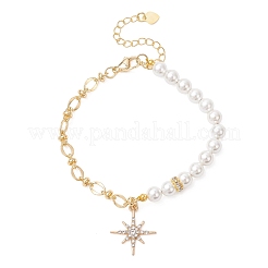 Alloy Rhinestone Star Charm Bracelets&nbsp;BJEW-JB12872