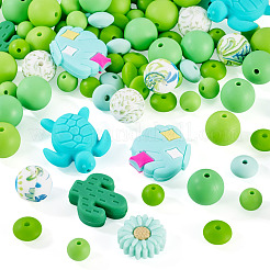 Summer Theme Food Grade Eco-Friendly Silicone Beads&nbsp;SIL-TA0002-72