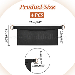 PU Leather Bag Organizer Insert&nbsp;FIND-WH0111-356B