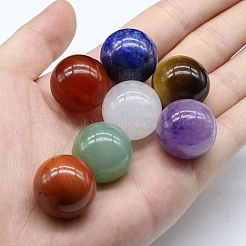 7 Chakra Crystal Ball & Yoga Pendant Mixed Natural Gemstone Healing Stones Set&nbsp;PW-WG87442-02