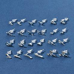 2 Pairs Alloy Stud Earrings for Women&nbsp;EJEW-FS0001-27I
