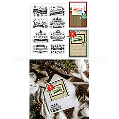 Custom Summer Theme PVC Plastic Clear Stamps&nbsp;DIY-WH0631-0445