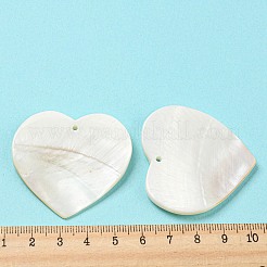 Natural Freshwater Shell Pendants&nbsp;SHEL-F008-01B