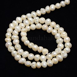 Natural Cultured Freshwater Pearl Beads Strands&nbsp;LS-PEAR-L001-C-14