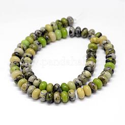 Natural Serpentine Beads Strands&nbsp;G-N0170-001-6.5mm