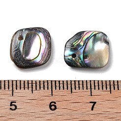 Natural Paua Shell Pendants&nbsp;SSHEL-D084-10A