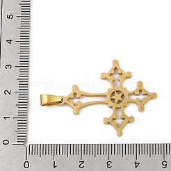 304 Stainless Steel Pendants&nbsp;LS-STAS-C116-01G