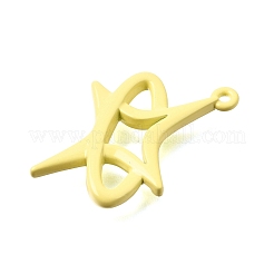 Spray Painted Alloy Pendants&nbsp;AL-CBA31C4-01C