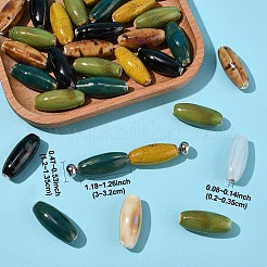 10Pcs Handmade Porcelain Beads&nbsp;PORC-YW0001-34