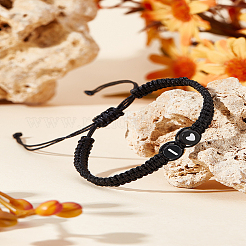 1Pc Adjustable Nylon Cord Braided Bracelets for Women Men&nbsp;BJEW-LP0001-31A-I