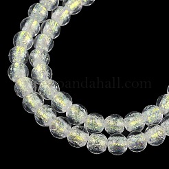 Handmade Foil Lampwork Beads Strands&nbsp;FOIL-K003-06A-10
