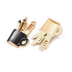 Alloy Enamel Pendants&nbsp;FIND-K030-07G