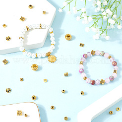 300Pcs 15 Styles Tibetan Style Alloy Beads Set&nbsp;FIND-SP0002-16C