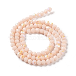 Opaque Glass Beads Strands&nbsp;EGLA-A035-P4mm-L05