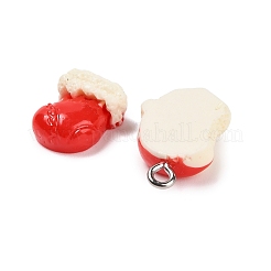 Christmas Opaque Resin Pendants&nbsp;RESI-H040-03P