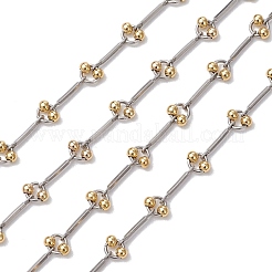 Handmade Brass Beaded Chains&nbsp;AJEW-JB01316