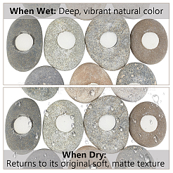 10Pcs Decorative River Pebbles for Aquarium Fish Tank&nbsp;G-GO0001-77