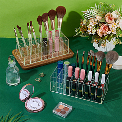 24-Grid Rectangle Acrylic Lipstick Holder&nbsp;MRMJ-WH0075-171