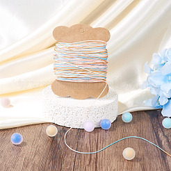 50M Gradient Color Waxed Polyester Cords&nbsp;YC-TADJ0001-04A